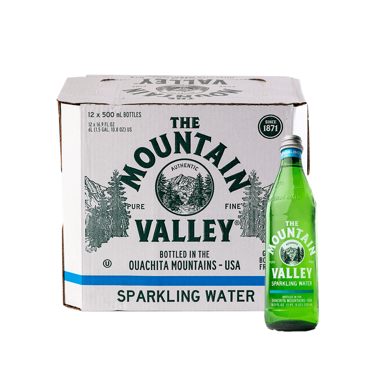 The Mountain Valley® Sparkling Water 0.5L