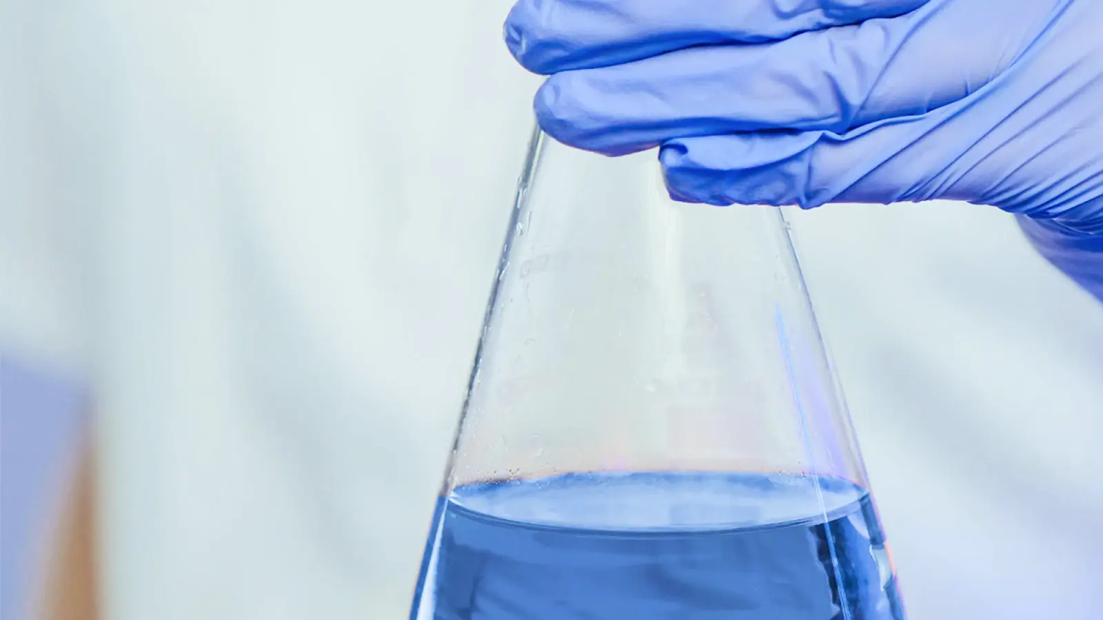 Water testing in a lab