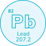 Lead element – Metal icon