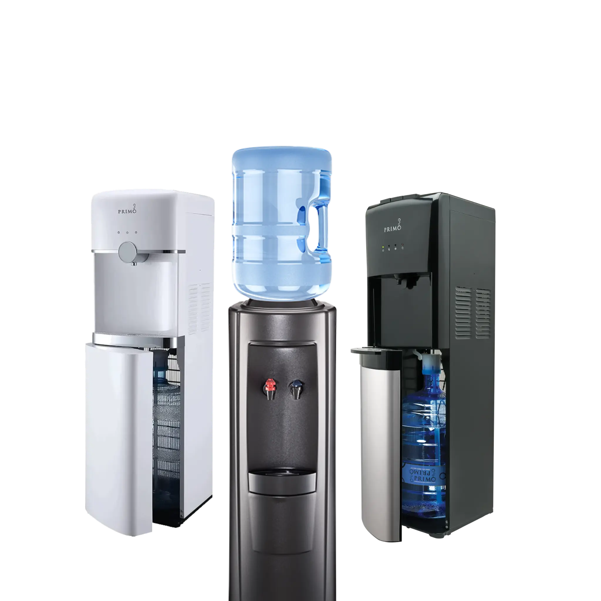 Our selection of Primo Water Dispensers including Top and Bottom Loading Water Dispensers.