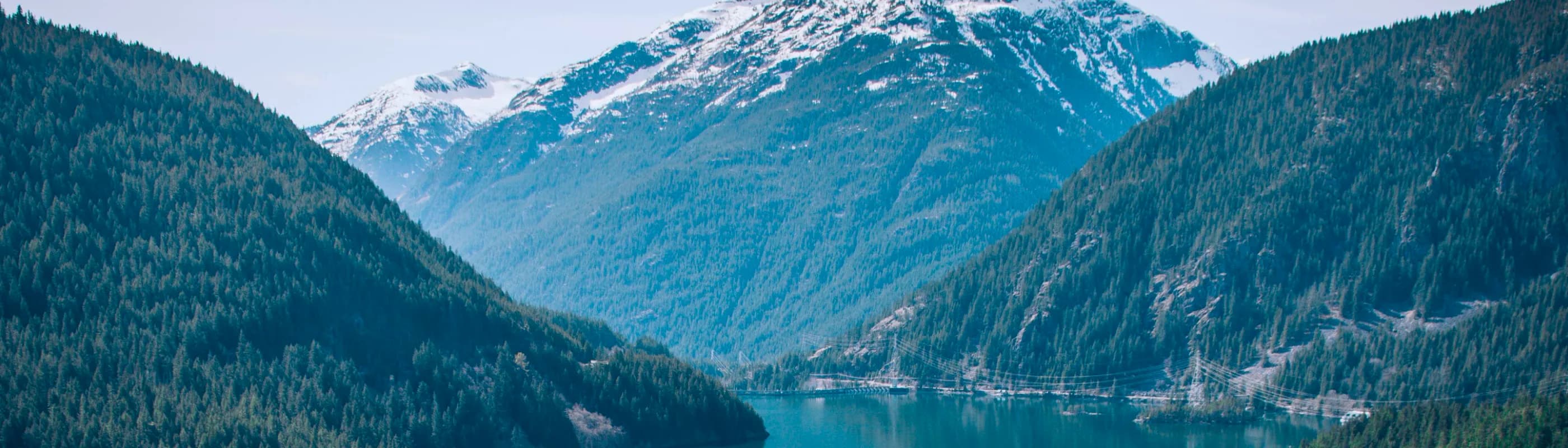 Lush Mountains and a lake - Primo Water Education - Water sustainability