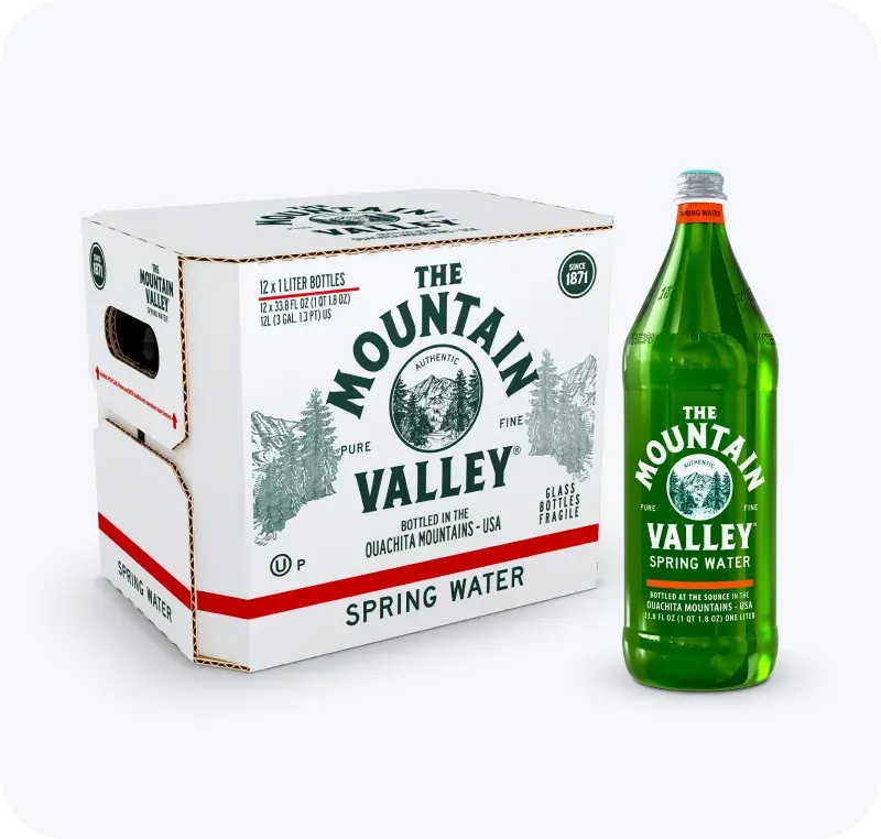 A Mountain Valley Spring Water Case Pack