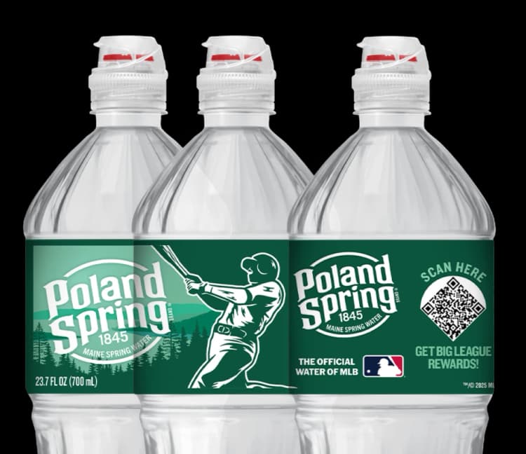 Poland Spring  Maine Spring Water, 16.9 fl oz  bottle