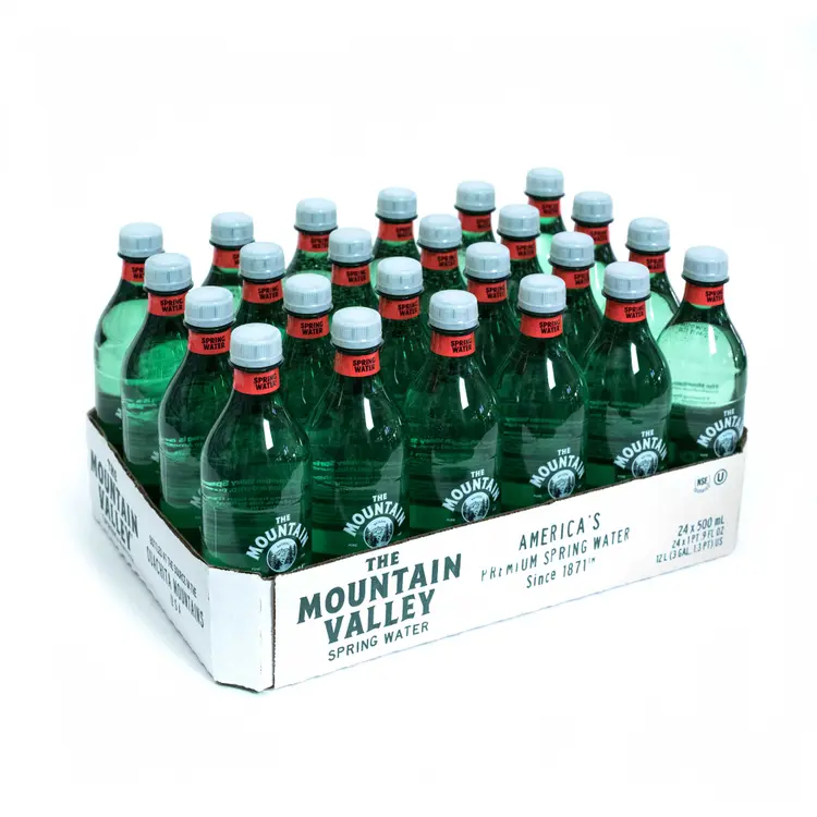 The Mountain Valley® Spring Water 0.5L, 24-Count of PET