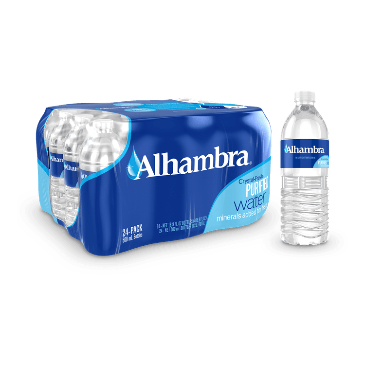 Alhambra® Crystal-Fresh™ Purified Water 0.5L
