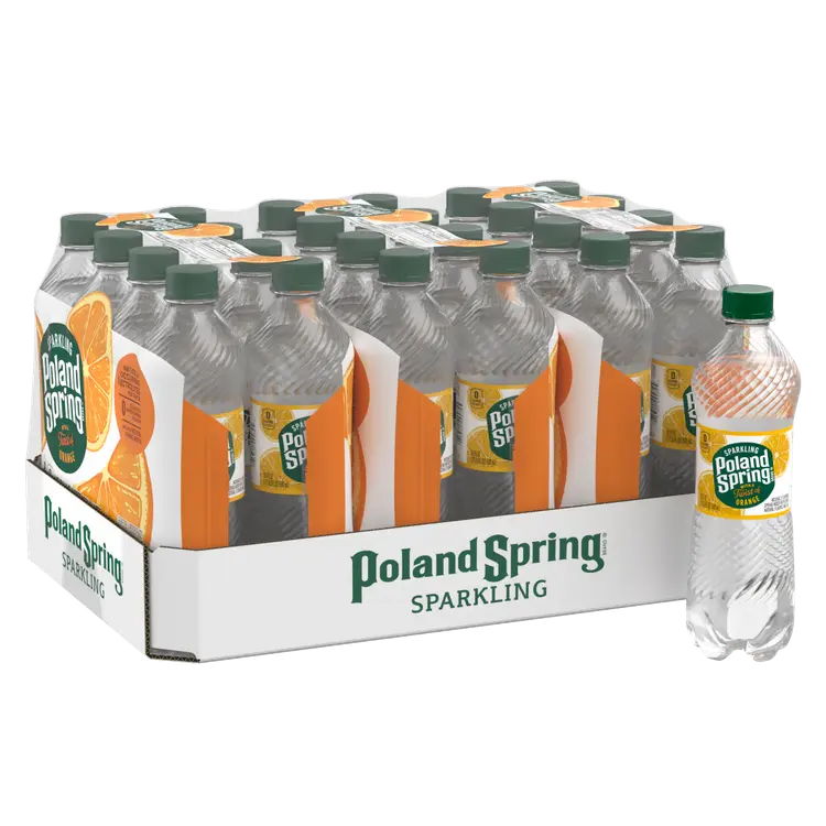 Poland Spring® Orange Sparkling Water