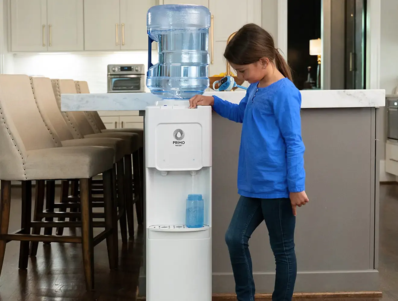 A Primo Water Top Loading Dispenser for your home