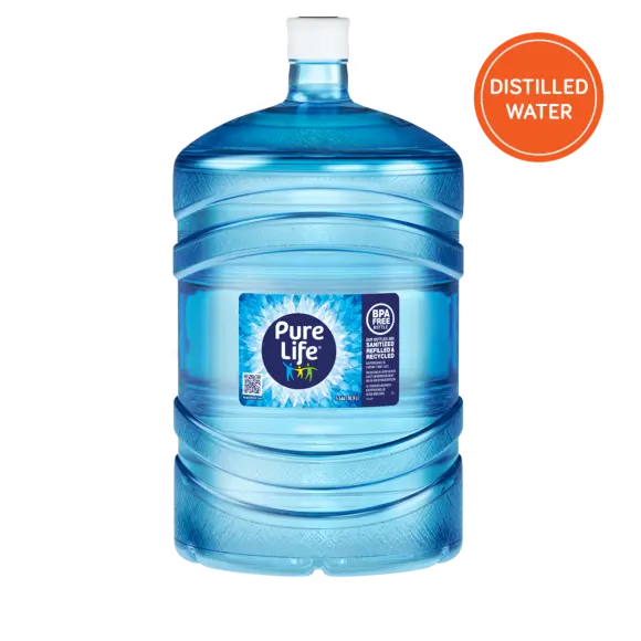 Pure Life® Distilled Water - 5 Gallon Bottle