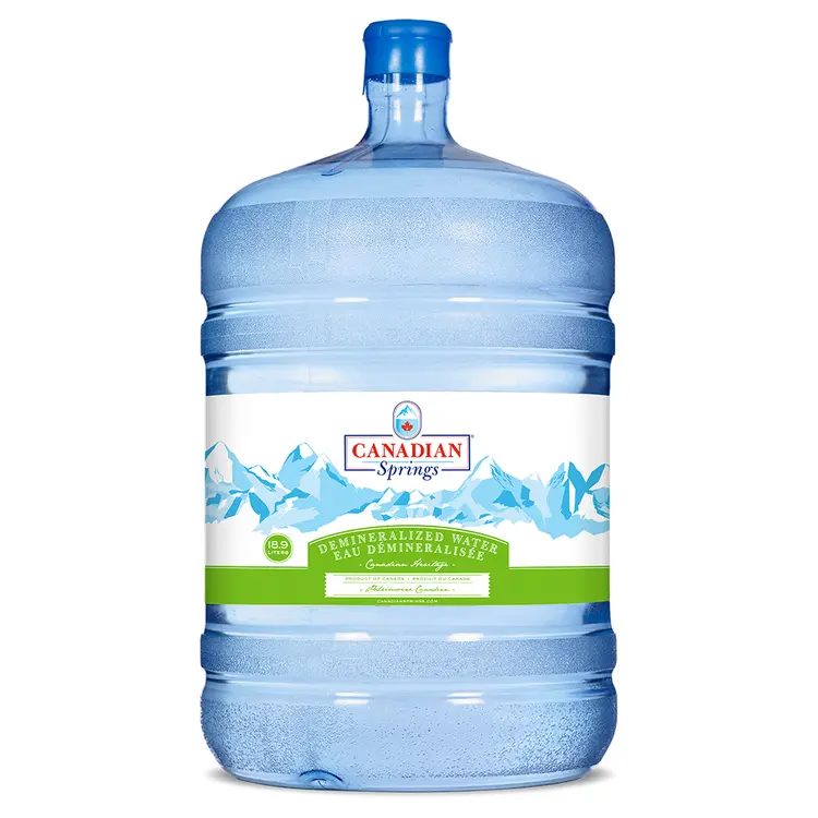 Canadian Springs Demineralized Bottled Water 18.9L