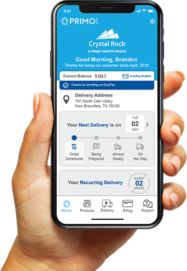 Crystal Rock® Water Delivery - Serving the Northeast