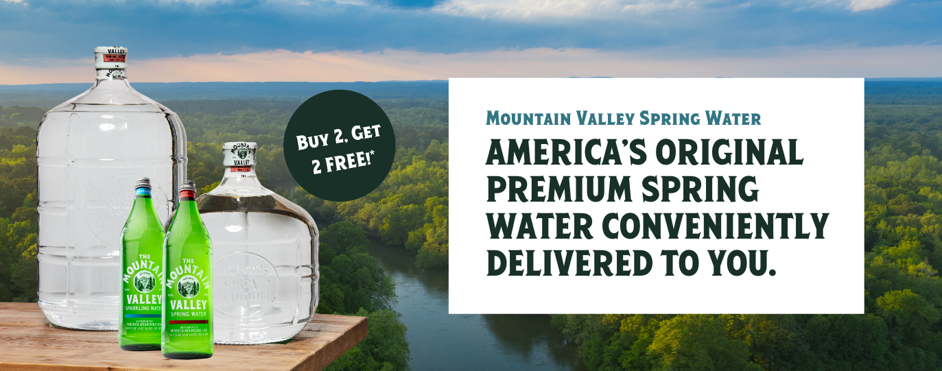 Mountain Valley Water Spring Water, Pure, Natural Goodness